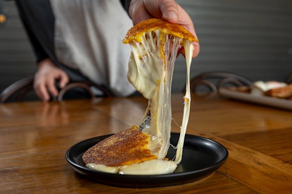 Arepas have serious cheese pull.