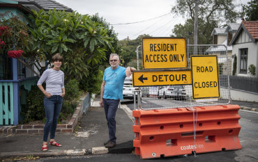 Rozelle residents face double disruption from interchange and rail line