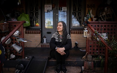 Carolyn Ienna has lived in a one-bedroom apartment facing Wentworth Park in Glebe for three decades.