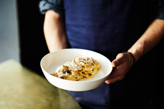 Bar Carolina’s rabbit ragu on pappardelle.