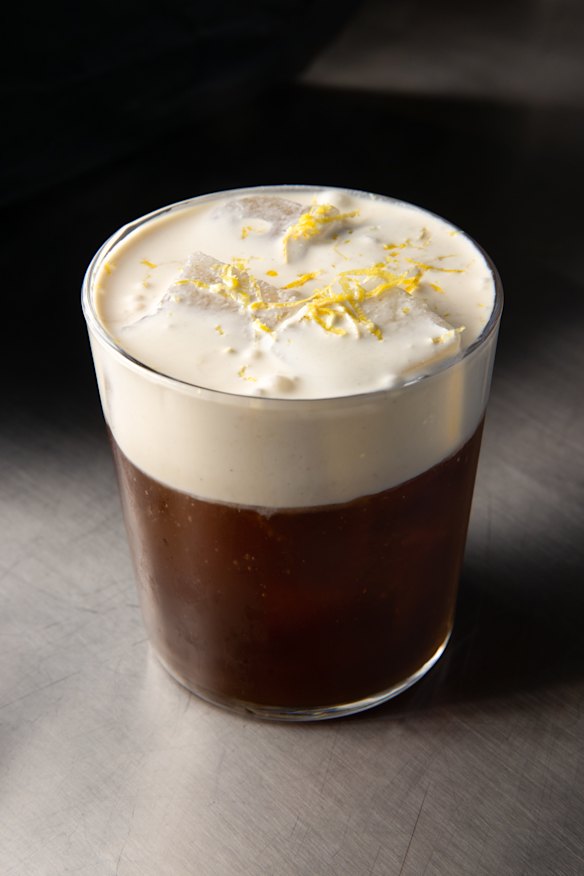 White chocolate miso coffee.