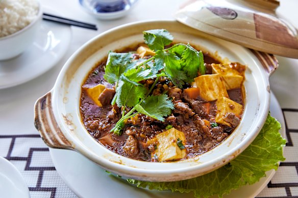 Mapo tofu is exactly what you want on a cold Bowral night.