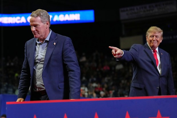 Donald Trump, Jon Husted’in ‘poposu’ hakkında iki farklı konuşmada uzun uzun konuştu.