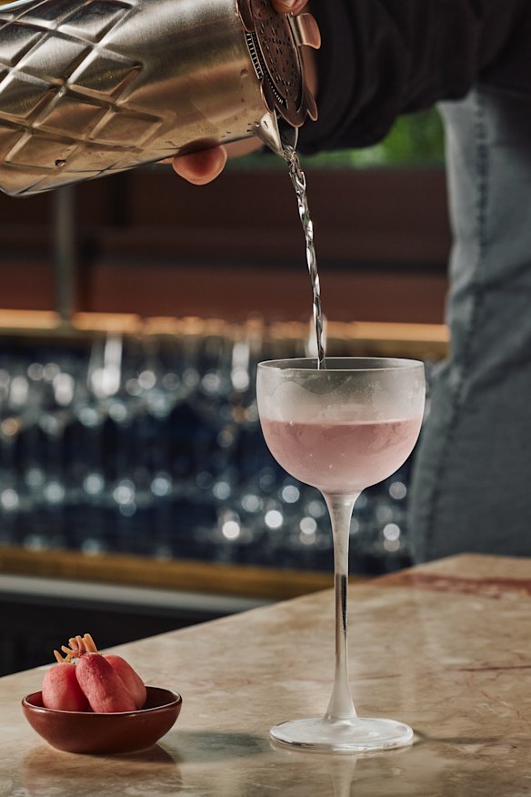 Cocktails are a core focus at the new rooftop spot.
