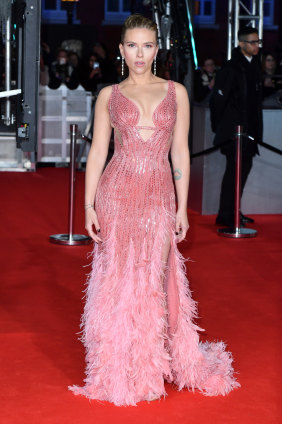 Scarlett Johansson, at the BAFTAs, has been one of the most consistent dressers on the red carpet this awards season.