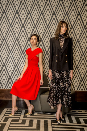 Models shot at Primus Hotel Sydney showcasing looks by Australian designers carried at David Jones that Meghan Markle may wear during her Australian visit.