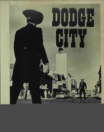 Cleaning up Dodge City.