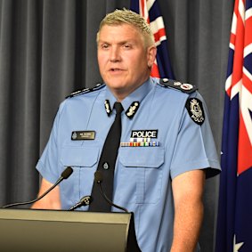 Police Commissioner Col Blanch.