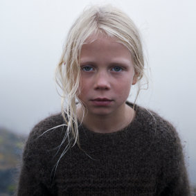 The director’s daughter, Ida Mekkin Hlynsdottir, plays eight-year-old Salka.