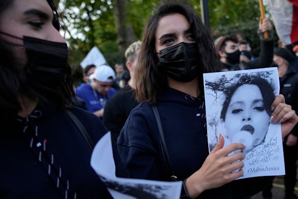 The death of Mahsa Amini while in police custody after her arrest for  violating Iran’s strictly-enforced dress code prompted protests around the world.