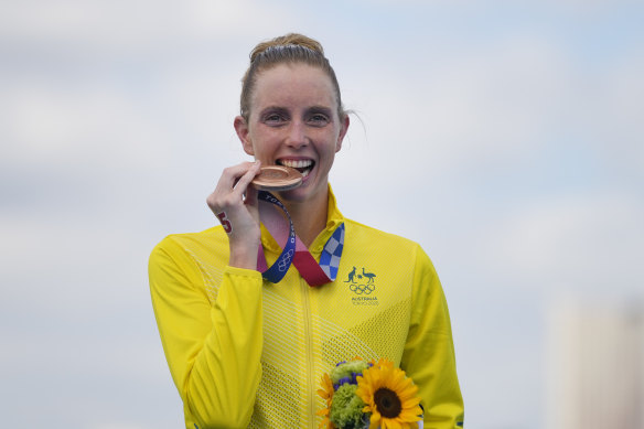 Kareena Lee won bronze for Australia this morning.
