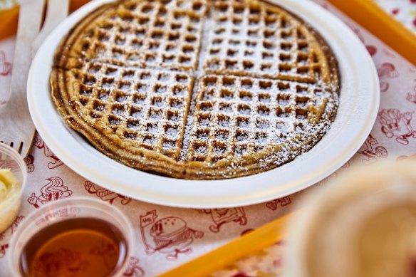 The Happiest Waffle.