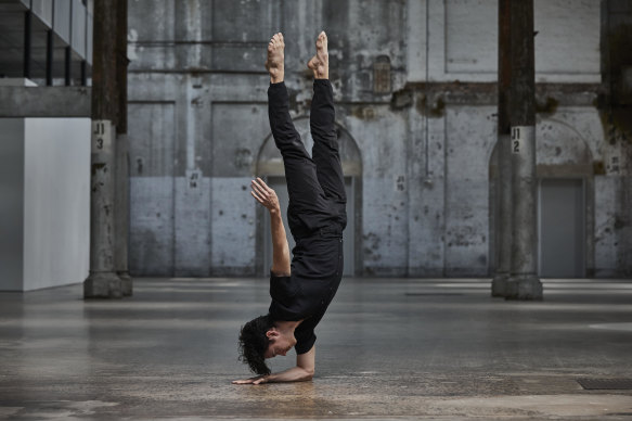 Josh Mu in the Sydney Dance Company's New Breed.