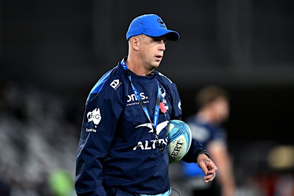 Western Force coach Simon Cron.