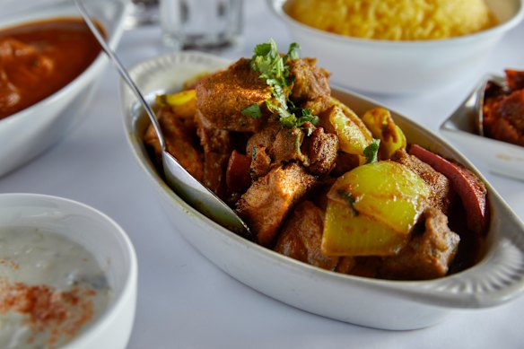 Fijian pork curry.