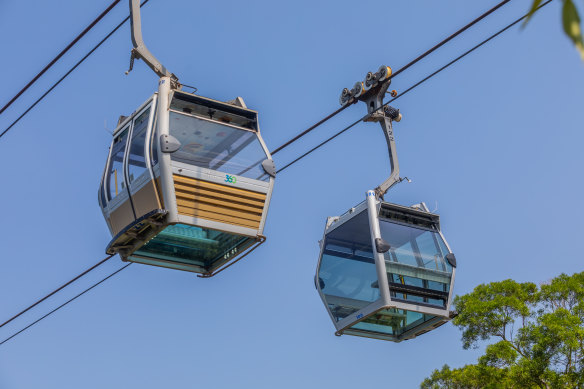 Afraid of heights? The new glass-bottomed Crystal+ cable cars are not for the faint of heart.