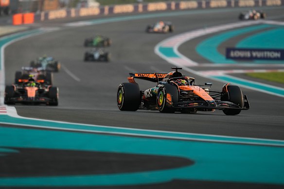 Oscar Piastri set tongues wagging with his stunning early overtake on Lando Norris.