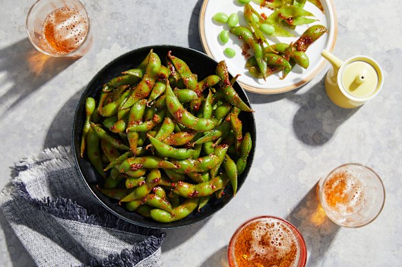 Edamame are one of the few legumes that contain “complete” protein.
