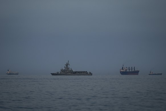 Iran has previously attacked vessels trying to transit through the Strait of Hormuz.