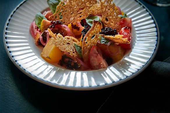 Panzanella salad.