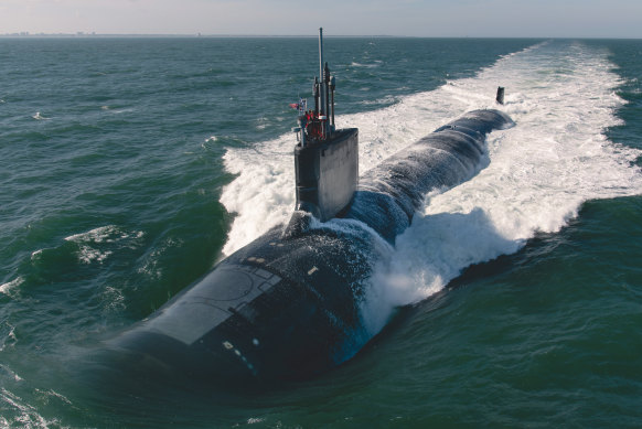Australia is expected to buy its first Virginia-class submarine in 2032. 