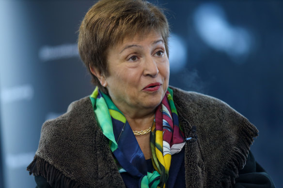 IMF chief Kristalina Georgieva says   the global economy now in a multi-speed recovery increasingly powered by two engines - the United States and China - while other countries fall behind.