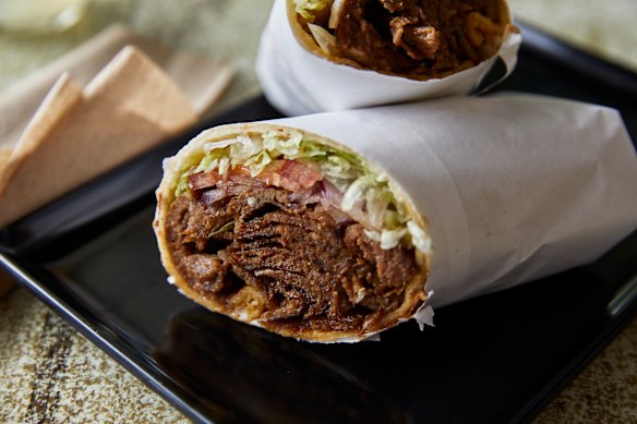 Large beef yeeros.