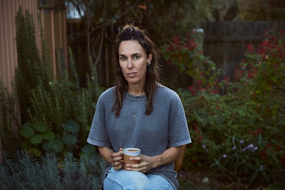 Musician and writer Holly Throsby rushed to the scene where her mother was hit on Friday.