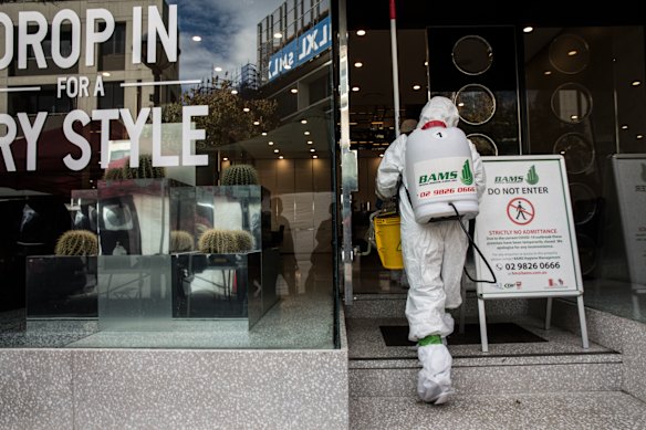Joh Bailey hair salon was closed for deep cleaning in last June.