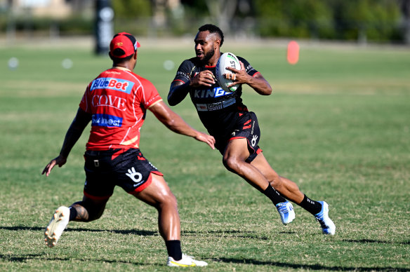 Hamiso Tabuai-Fidow’s central goal to nail down the No.1 position, rather than balance a range of roles as he did at the Cowboys.