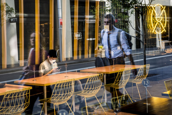 CBD restaurants are feeling the crisis the most since CBD workers are now working from home.