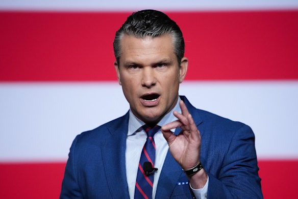 Secretary of Defense Pete Hegseth also spoke at the event