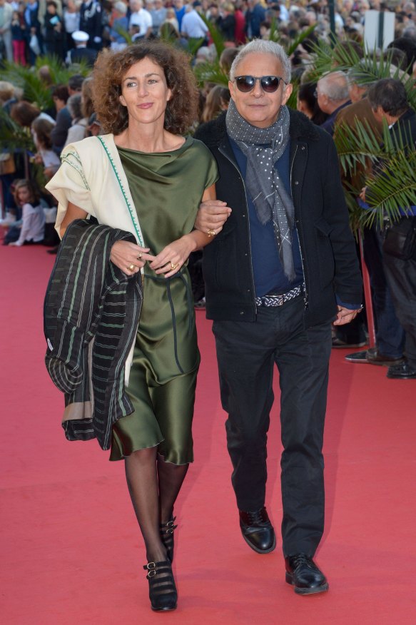 In 2015 with partner Isabella. “Not a day goes by when she doesn’t suffer,” Kureishi says of their life now.