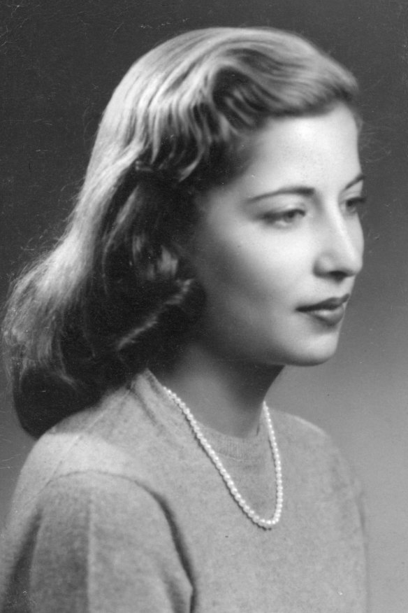This image provided by the US Supreme Court shows Ruth Bade Ginburg’s engagement photograph, while a senior at Cornell University in December 1953.