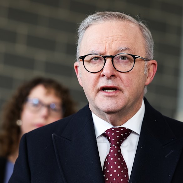Prime Minister Anthony Albanese: no grovelling needed here, thank you