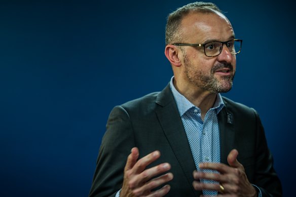 Chief Minister Andrew Barr seems unlikely to act on wider electoral reforms, beyond the ban, this term.