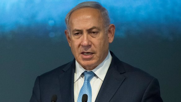 Israeli Prime Minister Benjamin Netanyahu.