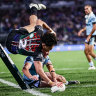 Warriors emerge as real deal by turning Sharks into finals cannon fodder