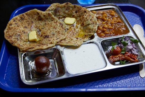 Shri’s roti thali special.