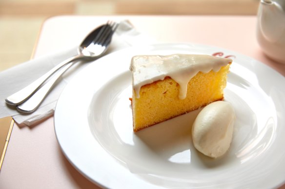 Orange cake.