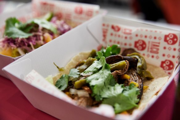 Snacks from Taco Nixtamal.
