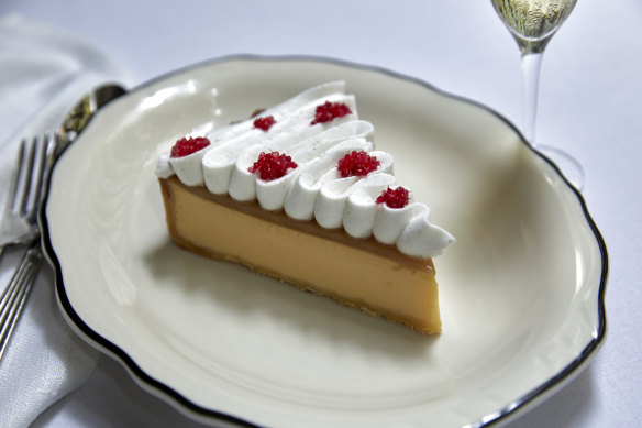 Key lime pie.