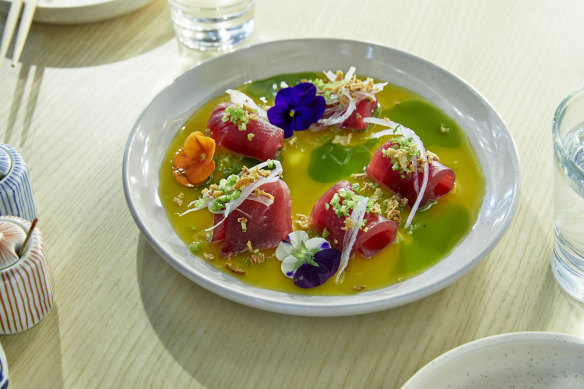 Tuna sashimi