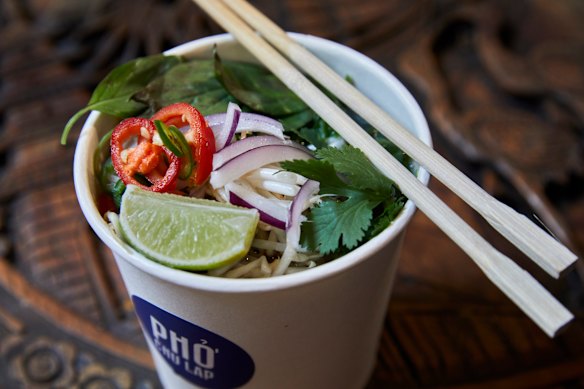 Pho Chu Lap’s pho dac biet.