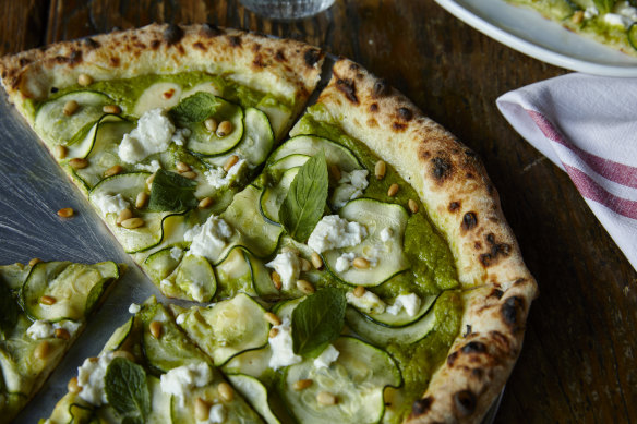 Queen Envy pizza.