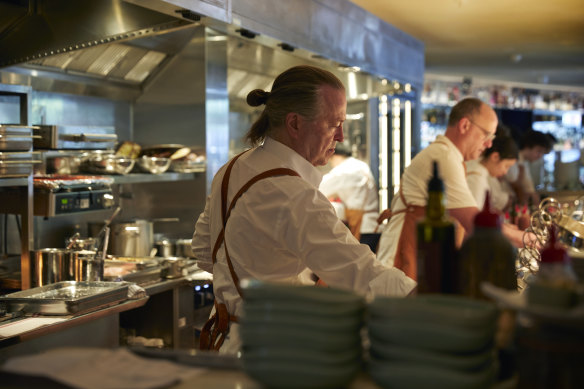 Neil Perry in the kitchen at Margaret.