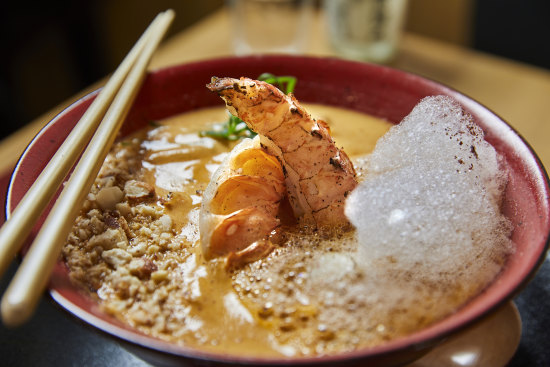 Lobster bisque ramen.