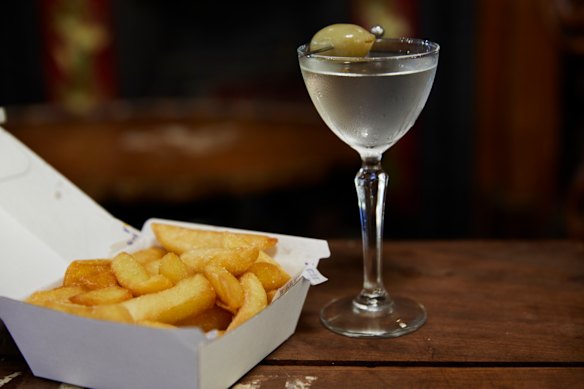 Traders serves a very good martini.