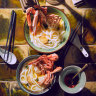 Rosheen Kaul’s crab butter noodles.