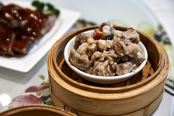 Golden Sands’ pork ribs.